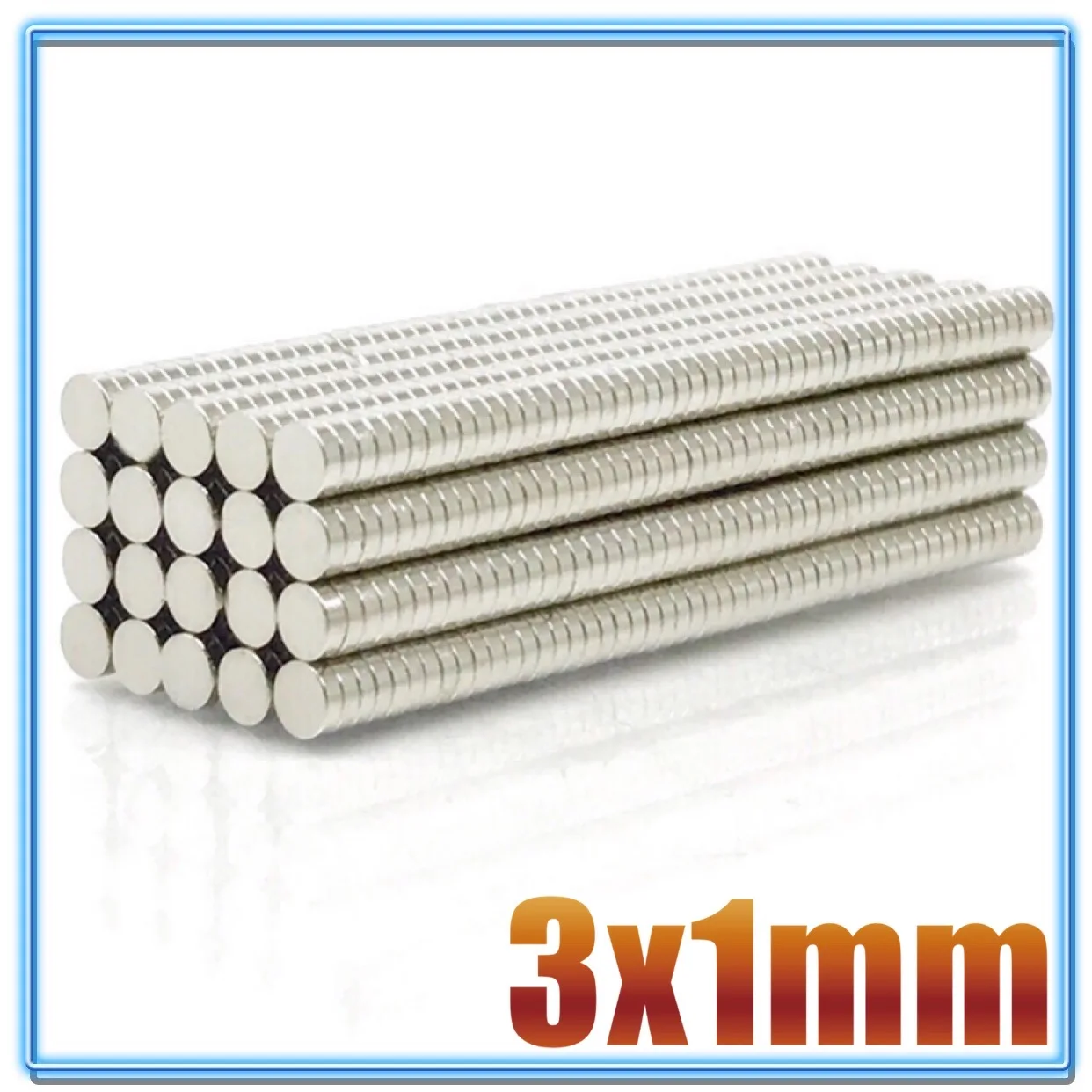 10 ~ 10000PCS 3x1 Mini Petits Aimants Ronds 3mm * 1mm Aimant Néodyme Dia 3x1mm Permanente NdFeB