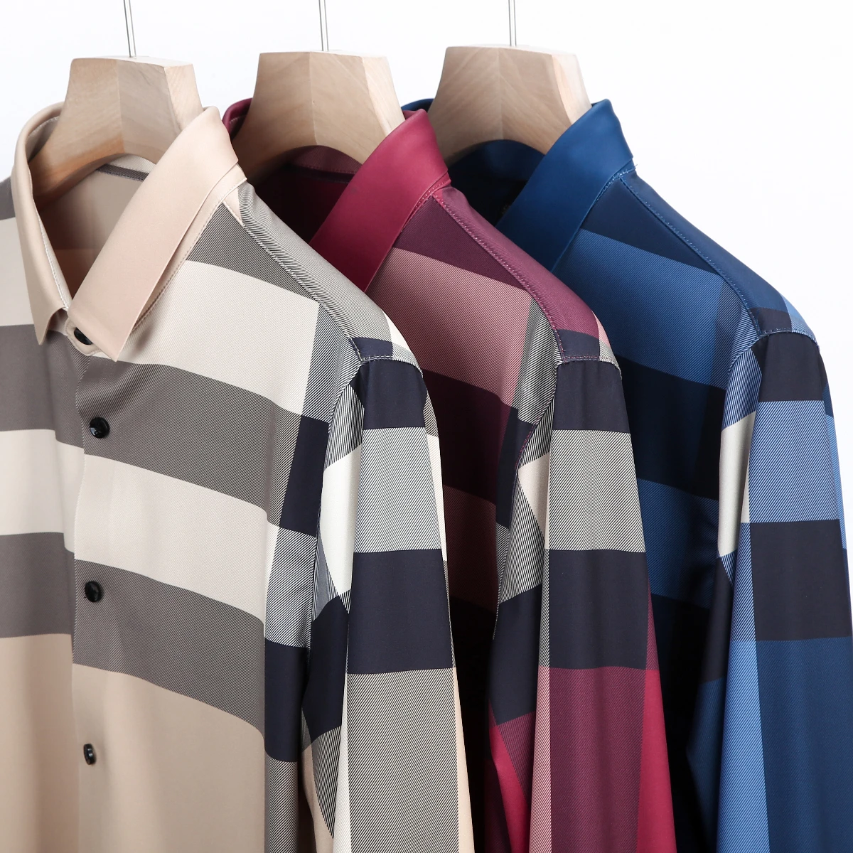 High Grade Long Sleeve Casual Shirts For Men Camisa Masculina T-Shirty 2023 Luxury Designer Brand Spring Clothes Versatile Tops