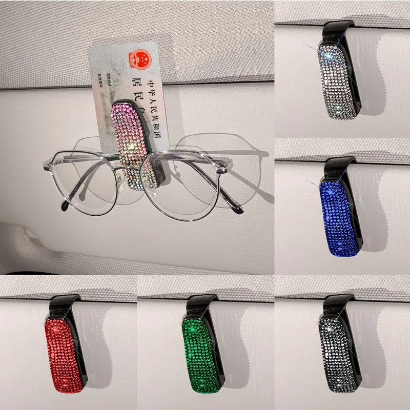

Clips for Car Accessories Interior Parts Automotive Holder Vehicle Supplies Ticket Sunglasses Glasses Clip