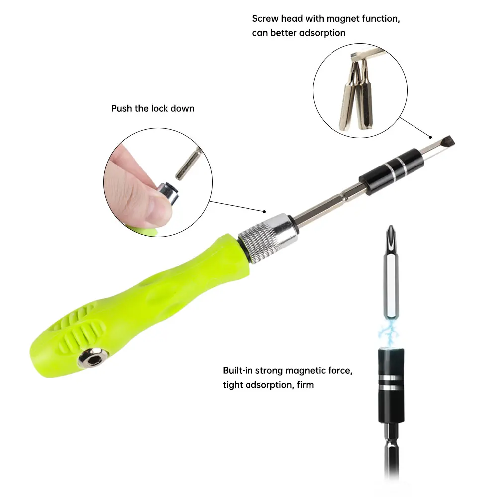 1 Набор 32 в маленький отверток мини набор магнитных отверток-содержит биты для