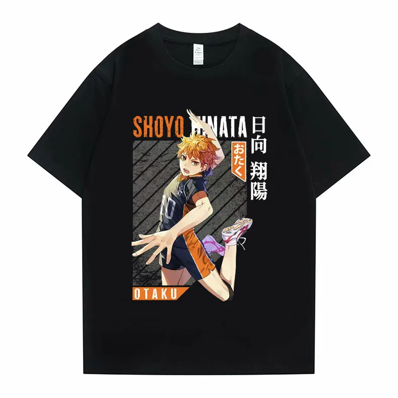 

Japanese Anime Haikyuu Hoyo Hinata Portrait Graphic Print T Shirt Men Women Fashion Trend Tshirt Short Sleeve Summer Mens Tees