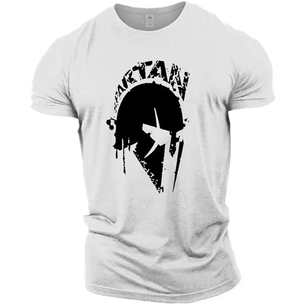 

Vintage Spartan T-shirts For Men 3D Sparta Printing Short Sleeve Tops Men's T Shirt Oversized Tees Shirt Man Clothing Camiseta