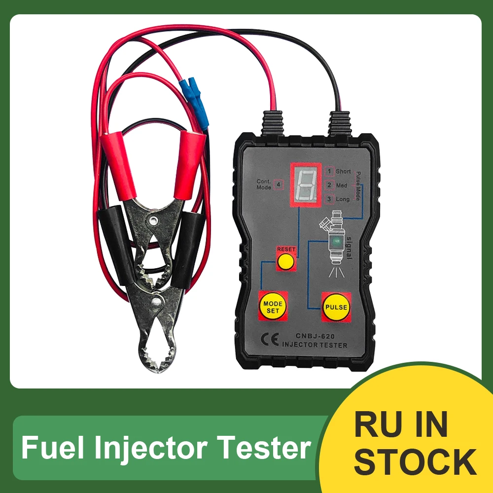 Тестер топливного инжектора 4 режима использования адаптер для очистки |