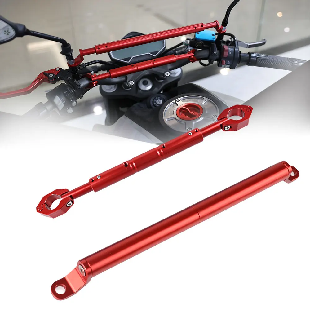 

For Modified Aluminum Extension Handlebar Balance Bar Motorcycle Accessories Electric Multi-function Headlamp Bracket Universal