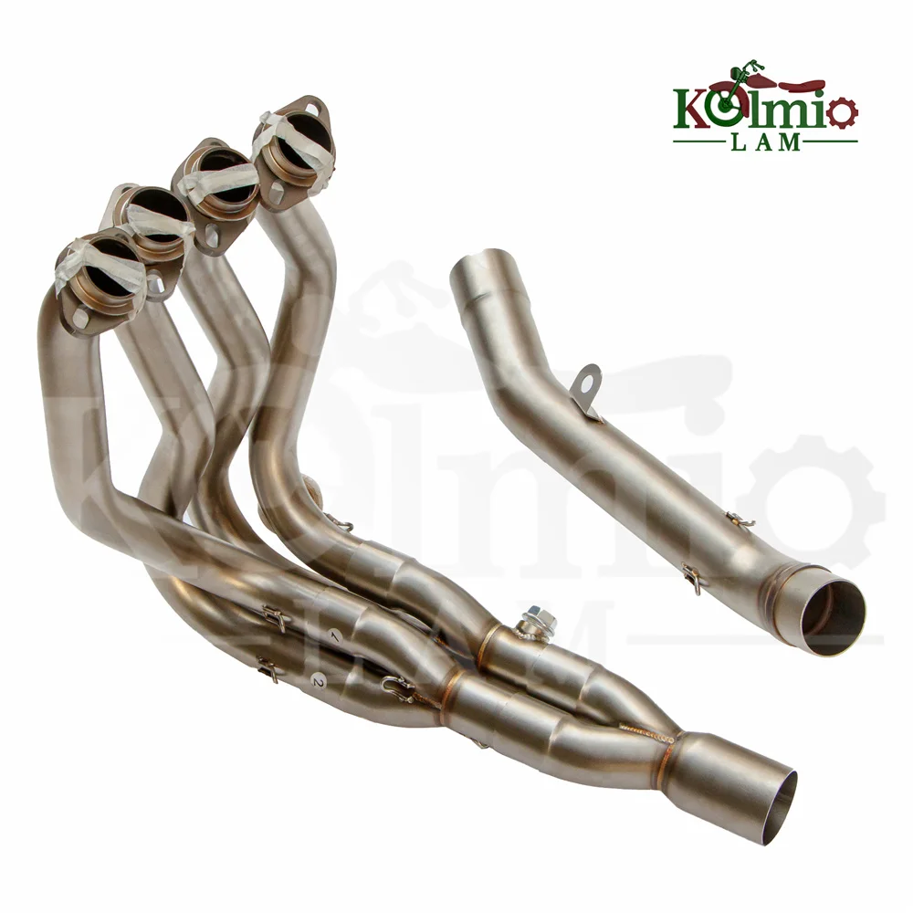 

KOLMO-LAM For KAWASAKI Z800 2013-2021 Motorcycle Exhaust Muffler Modified Elbow Escape Moto Tube Slip-on Full System Front Link