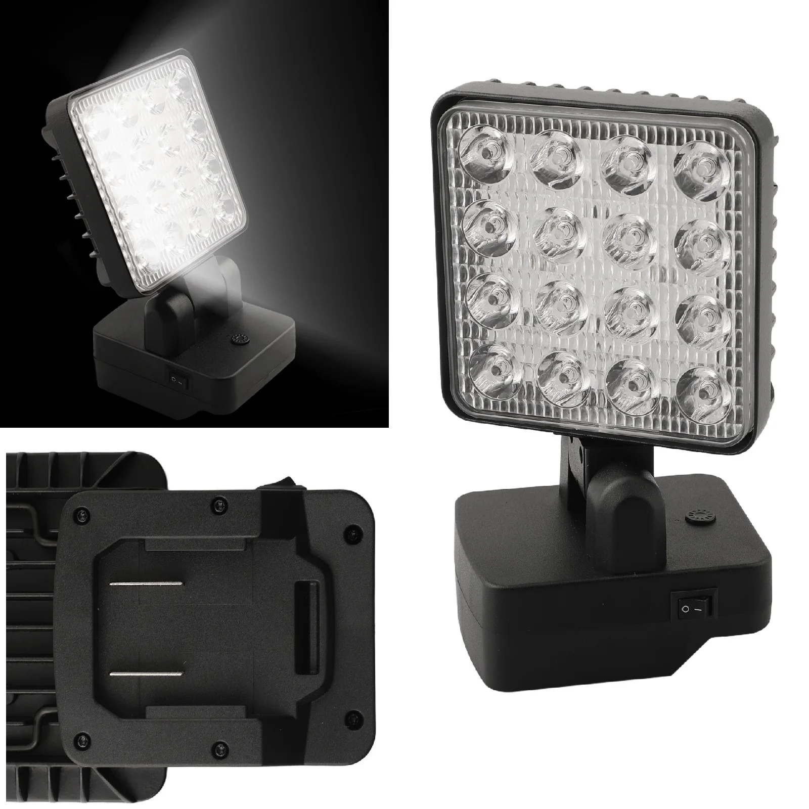 Беспроводной светодиодный рабочий фонарь для PARKSIDE X20V PAP20A1 PAP20A3 18 В аккумулятор