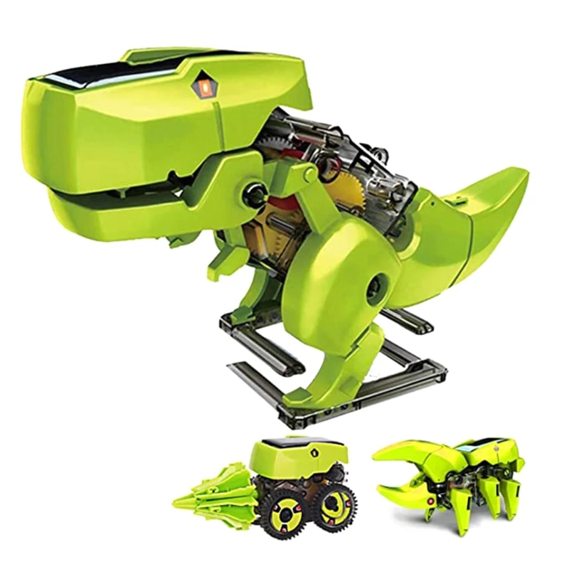 

Assembly Robot Mechanical Toy Block Set with Solar Power 3-in-1 STEM Engineering Building Developmental Toy for Kids 6+ N0HD