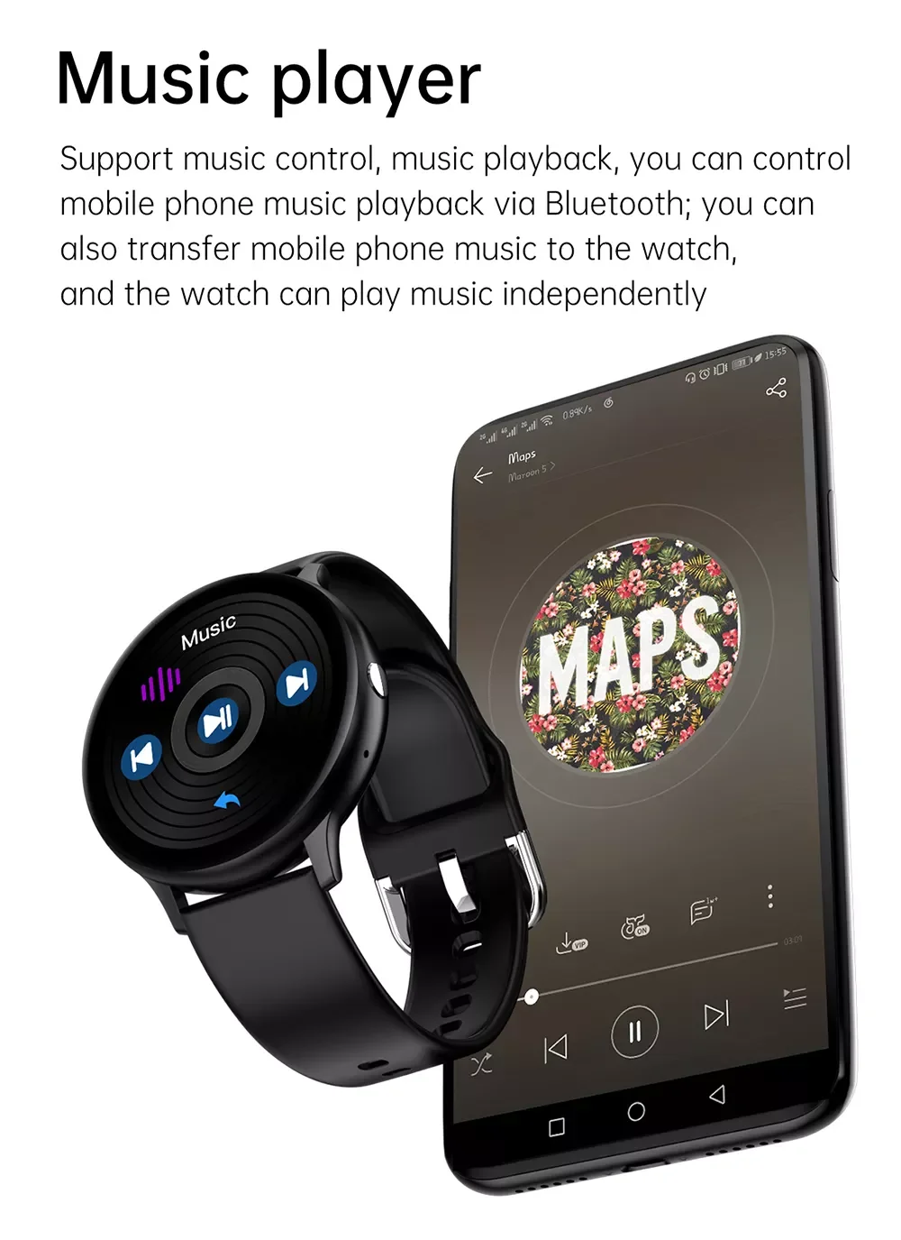 Смарт-часы i11 мужские с поддержкой Bluetooth пульсометром и тонометром |