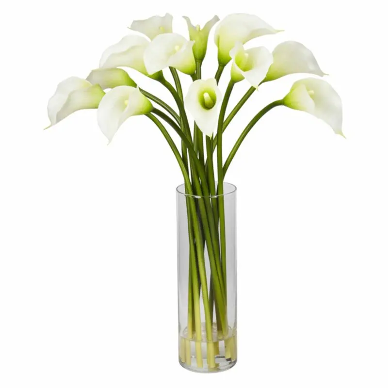 

Mini Calla Lily композиция из шелковых цветов
