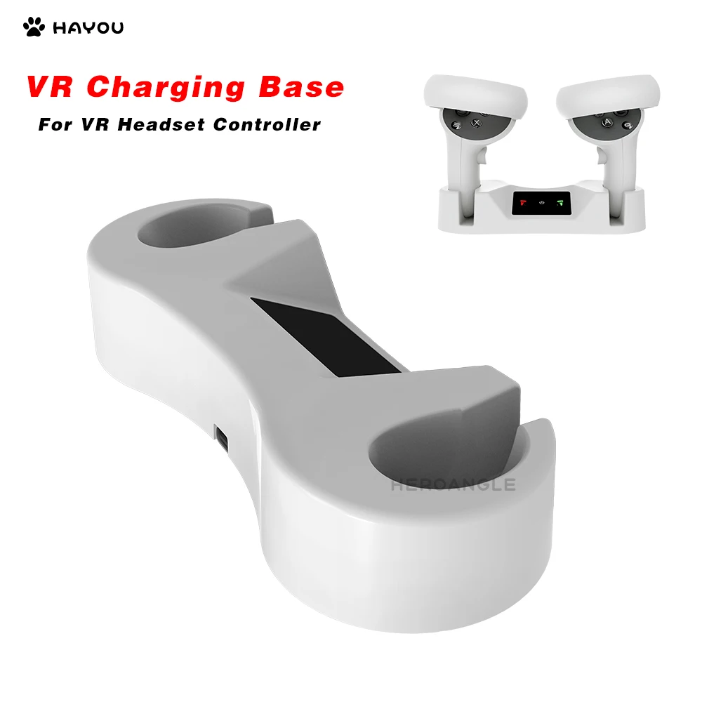 New For Quest 2 Charging Stand For VR Handle Left and Right Controller Charging Base of The VR Headset Accessories