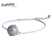 s925 sterling silver bracelet the journey of flower same style hollow palace bell lanyard fashion