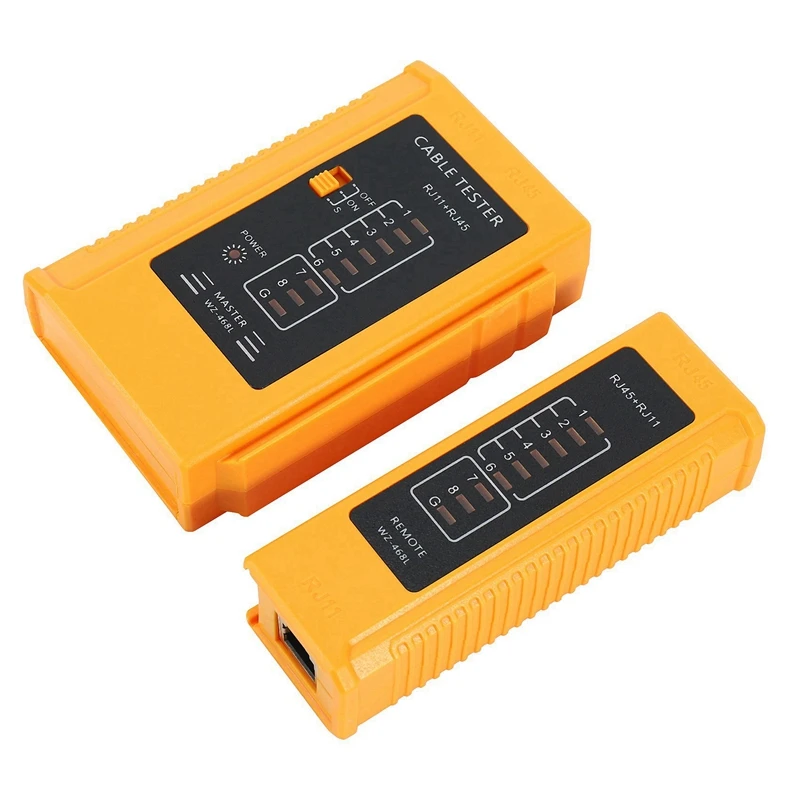 3X тестер сетевого кабеля инструмент для тестирования RJ45 RJ11 RJ12 CAT5 CAT6 UTP USB LAN