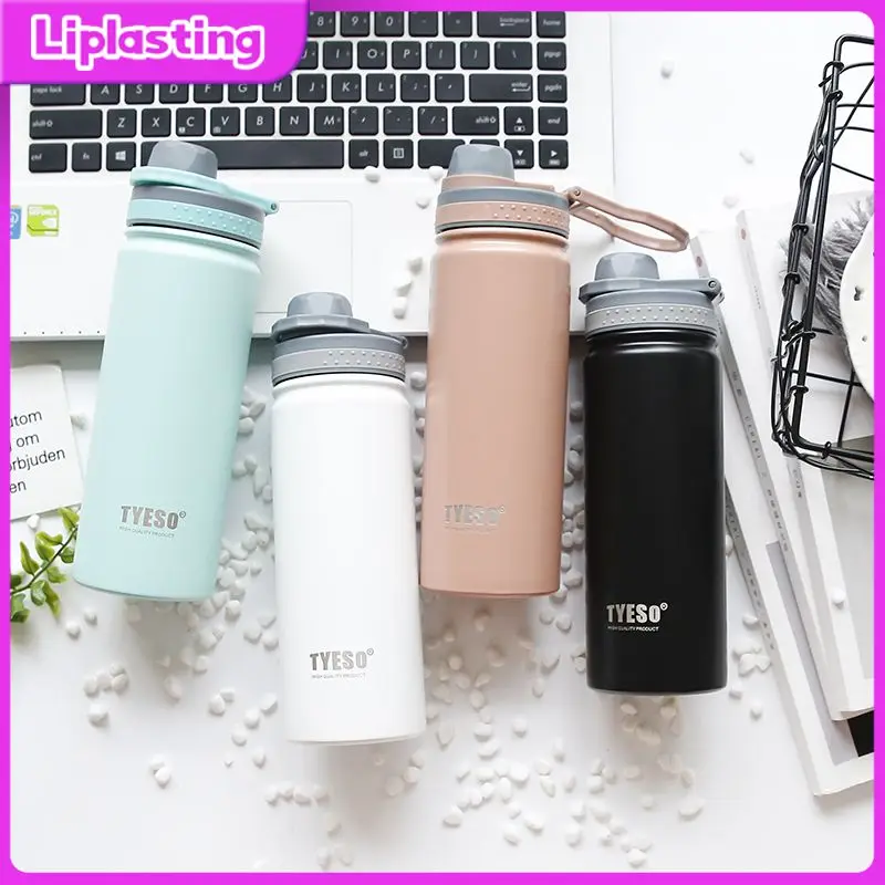 

Студенческие портативные термосы, Высококачественная бутылка для воды для спорта, фитнеса, туризма, изолированная дорожная кружка, посуда для напитков на открытом воздухе