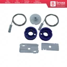 Комплект для ремонта электростеклоподъемника Bross BWR5261, задний 3W0839398, 3W0839397 для Continental GT 2003-2010. Быстрая доставка