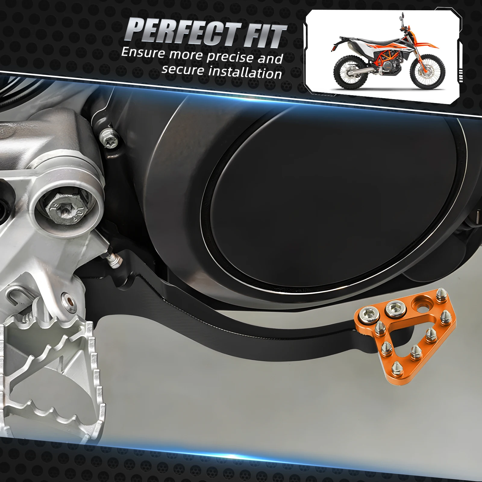 Педаль тормоза мотоцикла тормозной рычаг для KTM 690 Enduro R SMC SMCR 2011-2018 Husqvarna 701 Supermoto