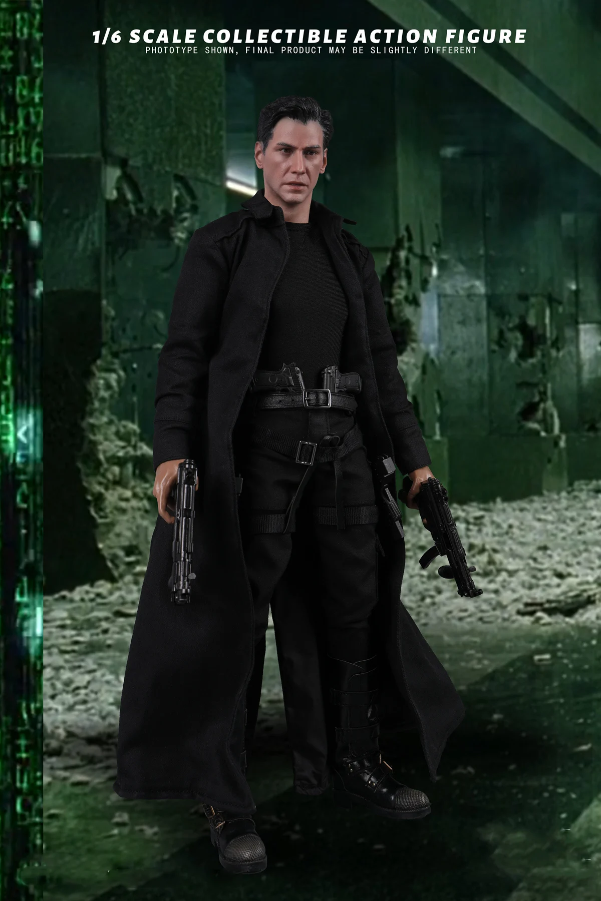 

1/6 Scale Action Figure Doll Keanu Reeves Matrix Hacker Thomas A. Anderson Neo 12" Super Flexible Collectible Figures Model Toys