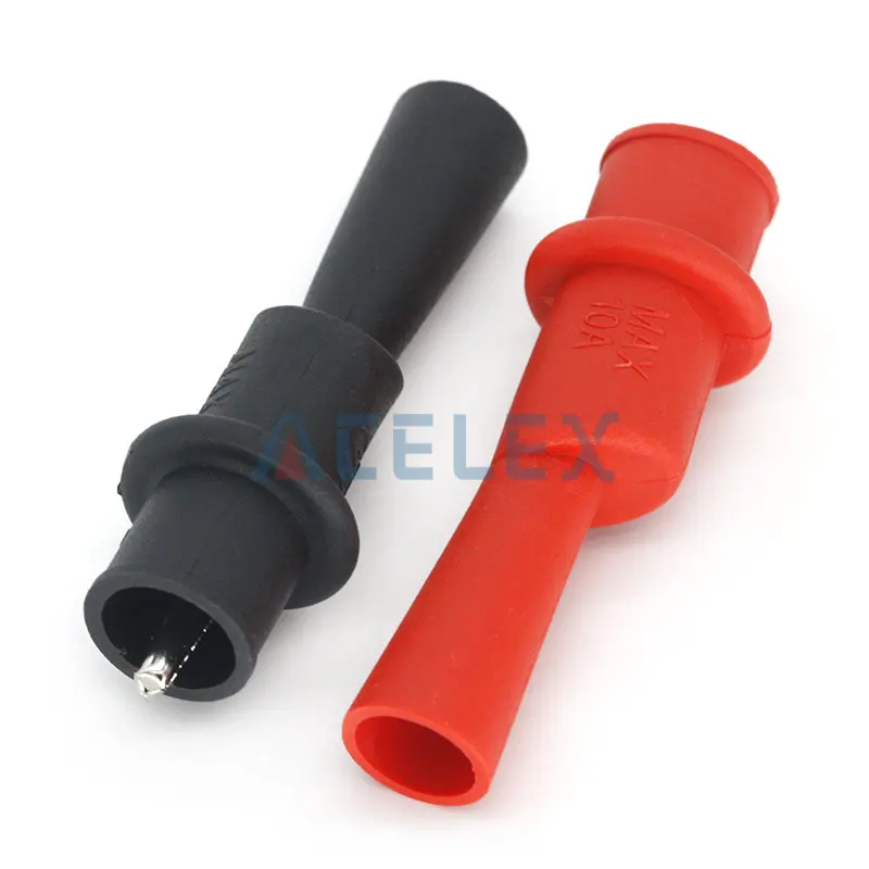 1 пара под кожу крокодила Тесты зажим для мультиметра er зонд Новый | Строительство