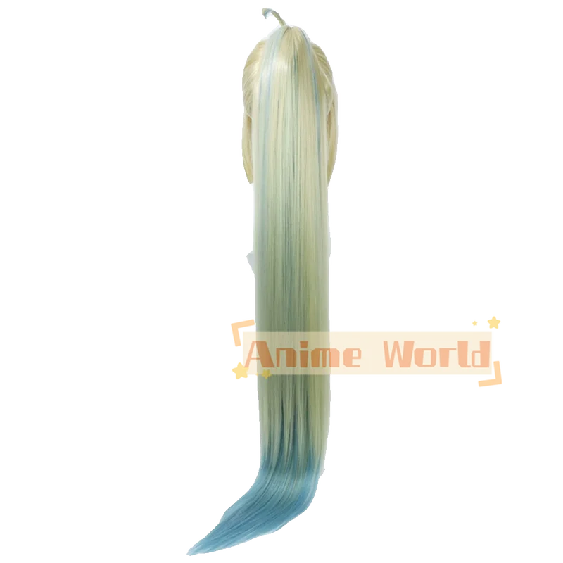 FGO Fate Grand Order Aesc парик для косплея Спасителя 120 см конский хвост синтетические