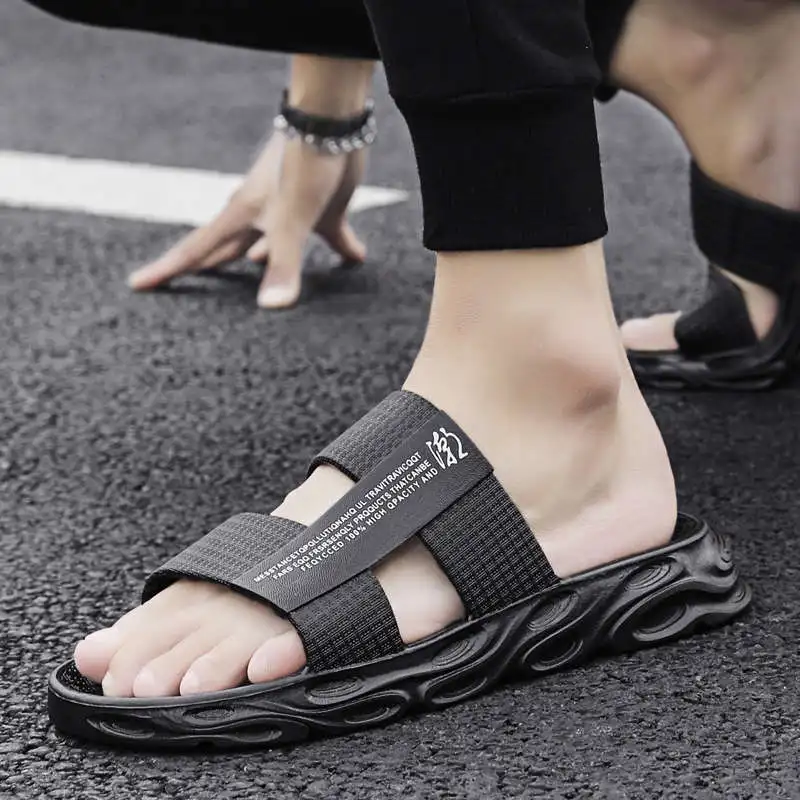 

Men's Home Slippers Branded Husband Platform Flip Flops Sho Men Luxury Shoes Designer Luxury 2022 Brand Slides Men Red Tennis
