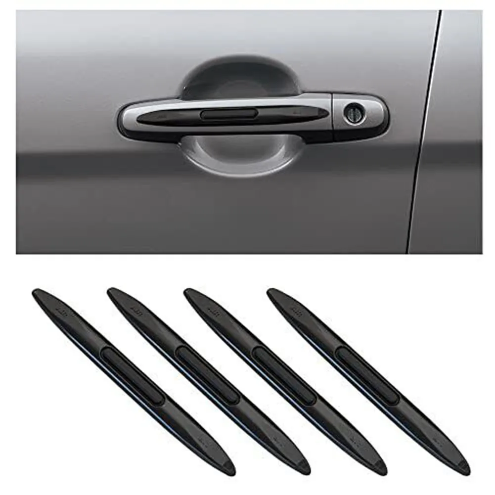 

Universal Protect Strip Bumper Strip 4PCS 4x Accessories Anti-Collision Anti-scratch Buffer Strips Car Door Edge