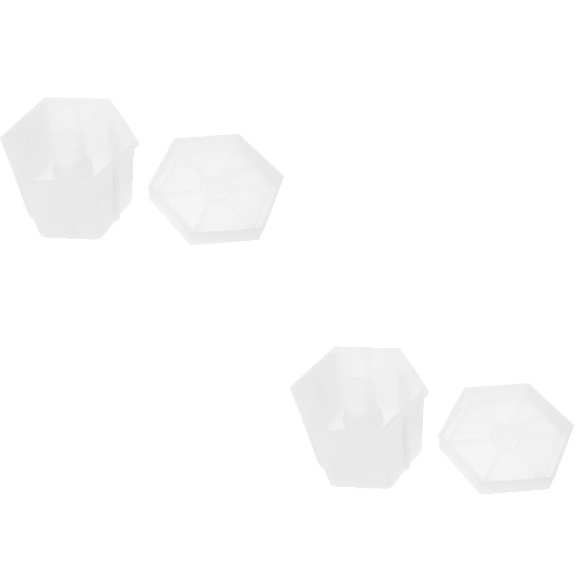 

Mold Light Epoxy Lamp Diy Resin Hexagon Base Casting Desktop Table Decoration Holder Craft Silicone Rack