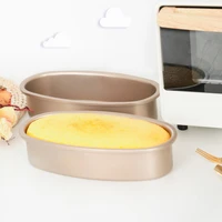 23cm oval non stick pans carbon steel cheesecake bread loaf baking mold tin tray baking tool kitchen accessories