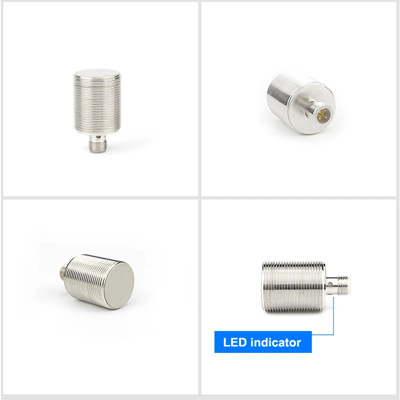 Индуктивный датчик приближения SLAND M30, DC12-24V, M12-4PINS, выходы PNPNPN, встраиваемыйнавесной, экранированныйнеэкранированный. (art.: 3920dd366a131) - 3920dd366a131