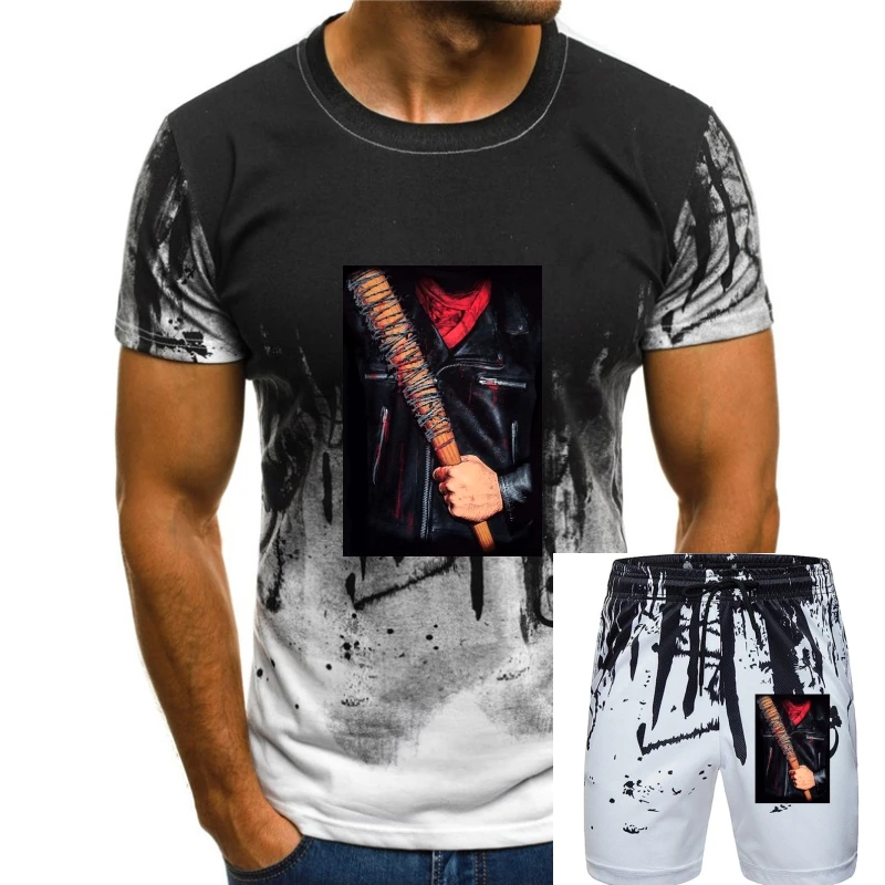 

The Walking Dead (Gr.S-XL) Herren T-Shirt Schwarz - Negan Sublimation