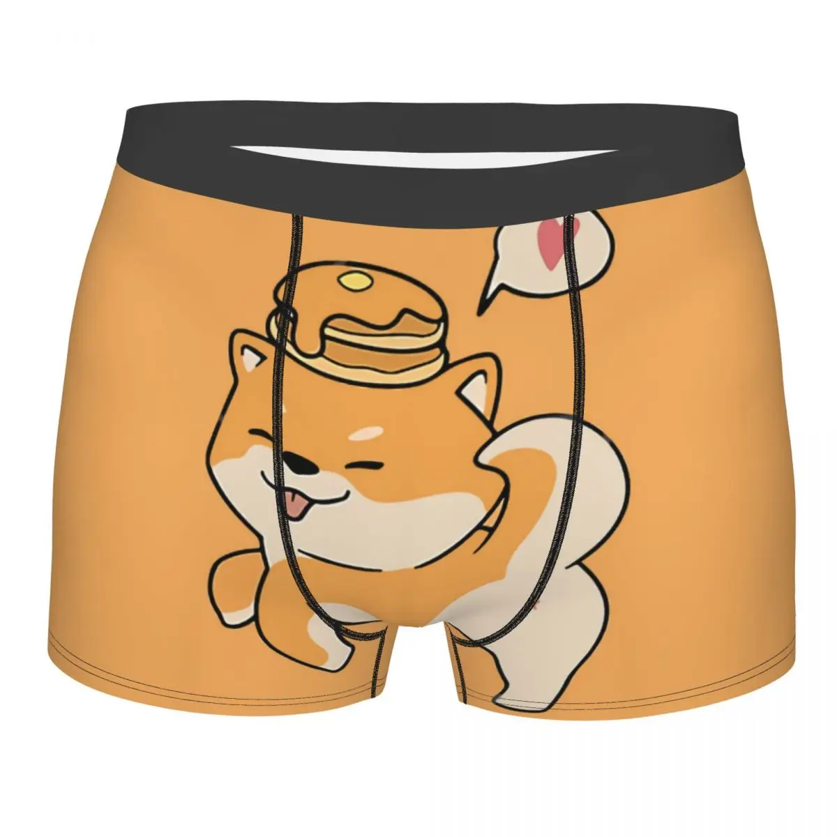 

CAKE Men Boxer Briefs Shiba Inu Breathable Funny Underwear Print Shorts Gift Idea