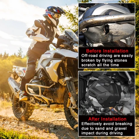 Защита головки цилиндра двигателя мотоцикла для BMW R1250GS Adventure GS R1250 LC GS1250 R1250R R1250RS R1250RT 2018-2023