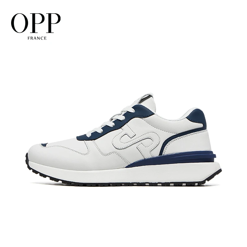 Opp Новые кроссовки элитная обувь спортивные из натуральной кожи балансирующая