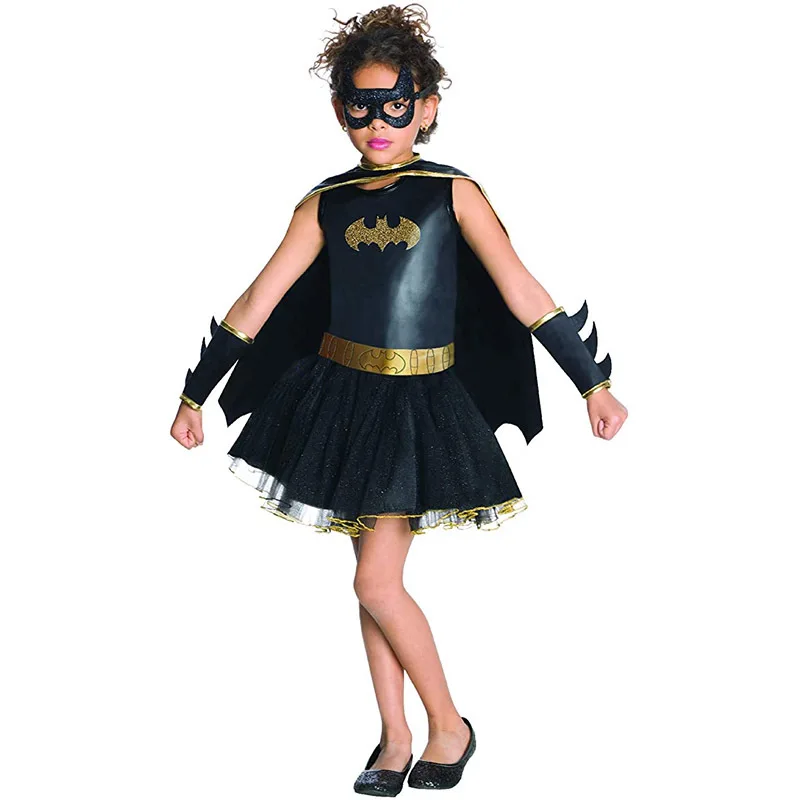 

Hero Movie Batgirls Cosplay Costumes Super Girl Bat Dress