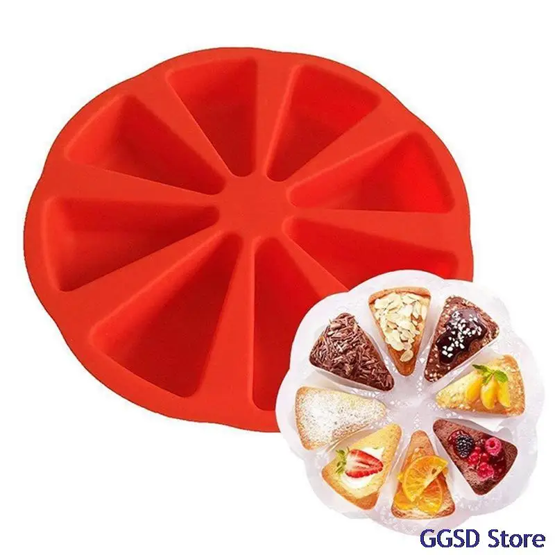 

Силиконовая форма для выпечки «сделай сам», 8 ячеек, фотоконусная форма для выпечки, инструменты для выпечки