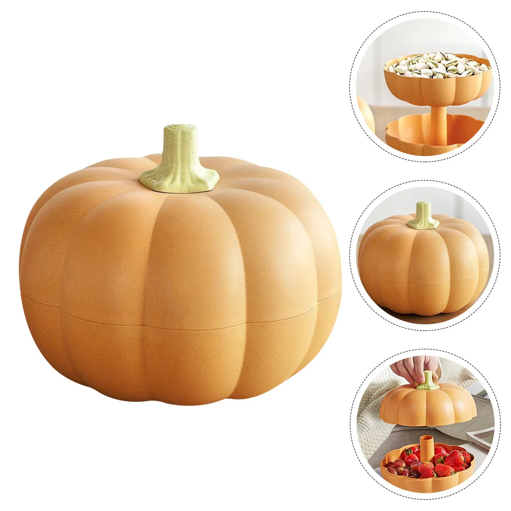 

Candy Pumpkin Jar Jars Bowlsugar Decorative Serving Storage Weddingtray Tea Canister Fruit Plates Kitchen Dry Dessert Buffet