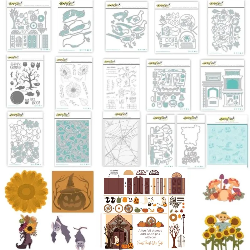 Хэллоуин коллекция напольный пучук Owlloween Scaredy кошка ворона летучая мышь