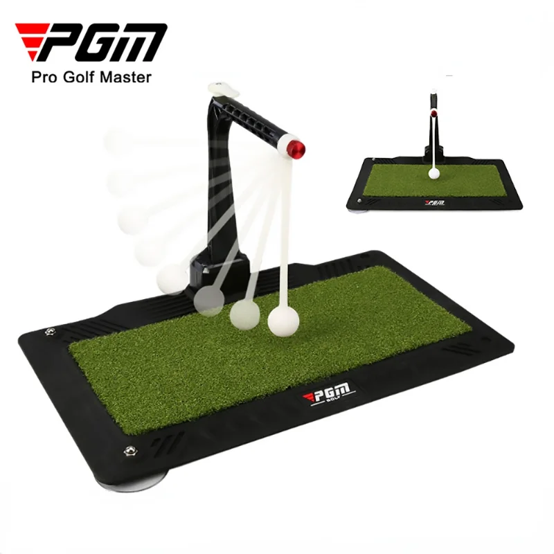 PGM Professional Home Golf Office Indoor Golf Swing Putting Simulator 360 Rotation Golf Practice Mat Putter Training Putt Aids