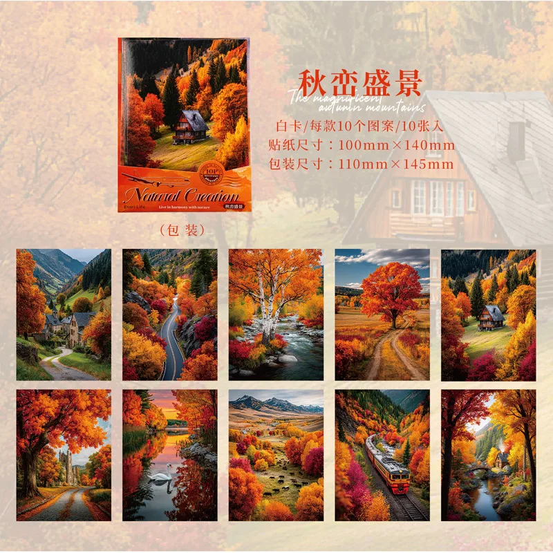 

Блокноты Alideco, набор из 10 штук