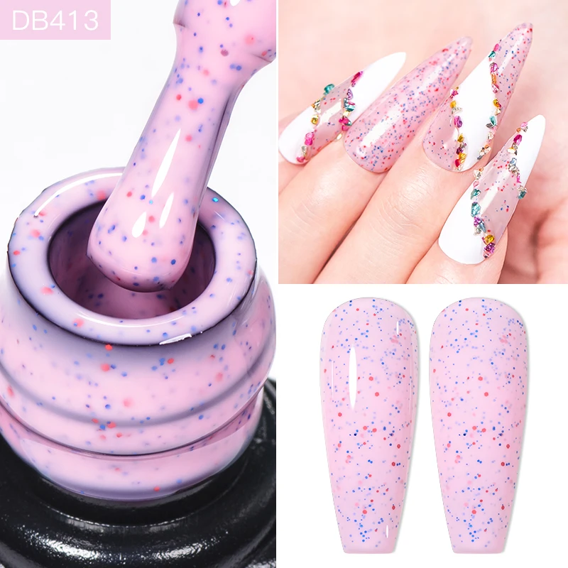

Mtssii 6ml Cheese Candy Yogurt Quail Gel Nail Polish Top Coat Design Manicure Semi Permanent Soak Off Varnish UV Art Nail Polish