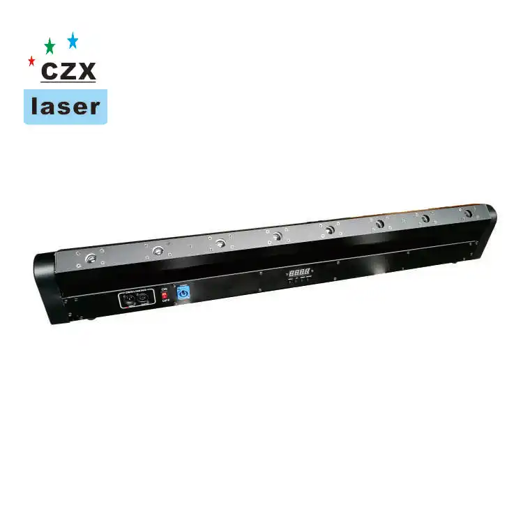 

disco club ktv parties 4w red 8 heads fat beam lazer bar light guangzhou dj laser lights for sale