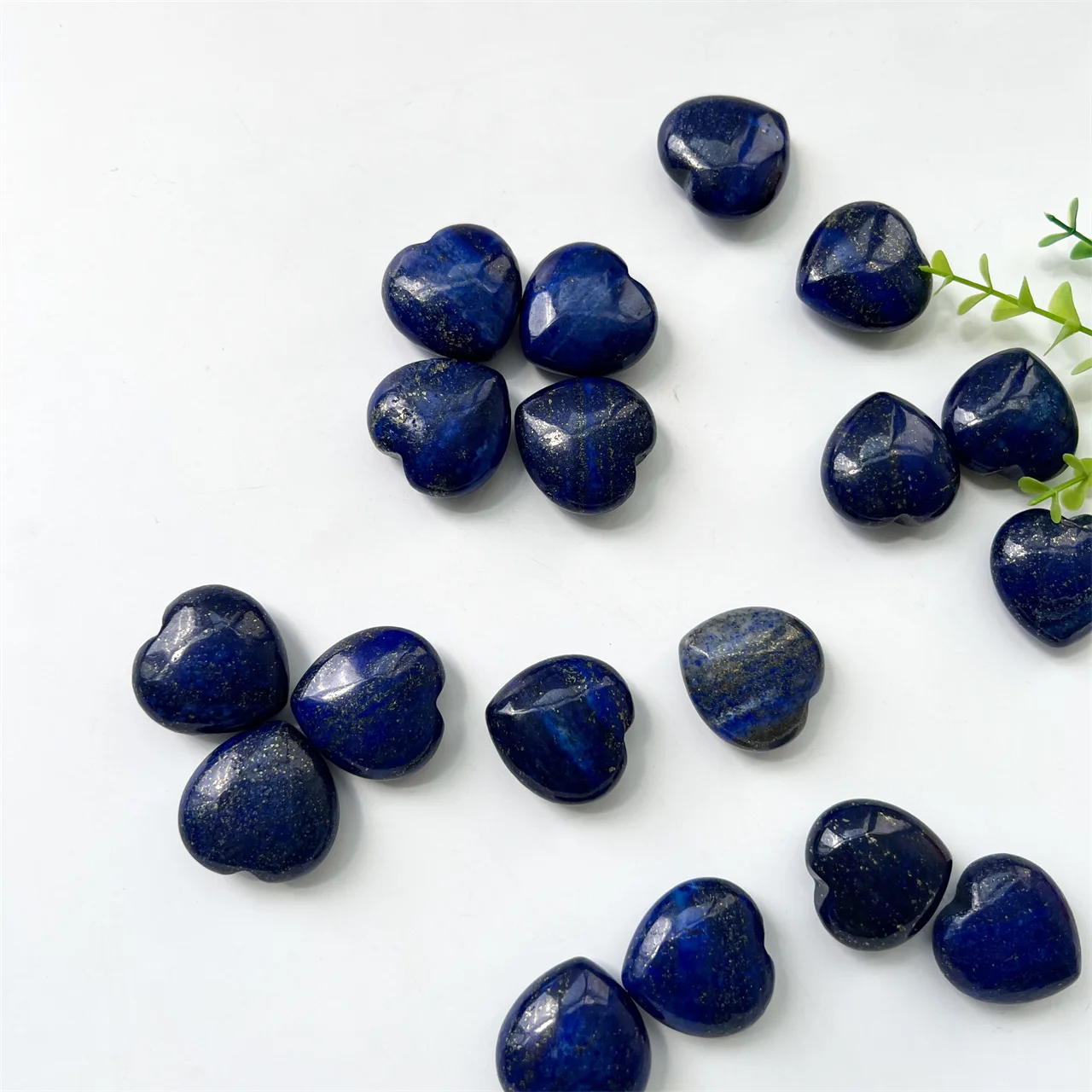 7 шт. кристаллы кварца и резной Лазурит 30 мм |