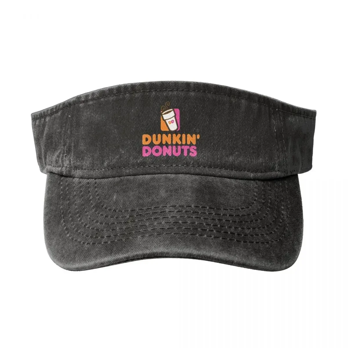 Бейсбольная кепка от солнца с логотипом Dunkin Donut летняя регулируемая бейсболка