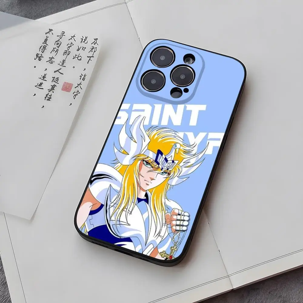 Чехол для телефона Saint Seiya iPhone 16 Pro Max 15 11 13 14 Xs Mini Xr X 7 Plus Shell Coque