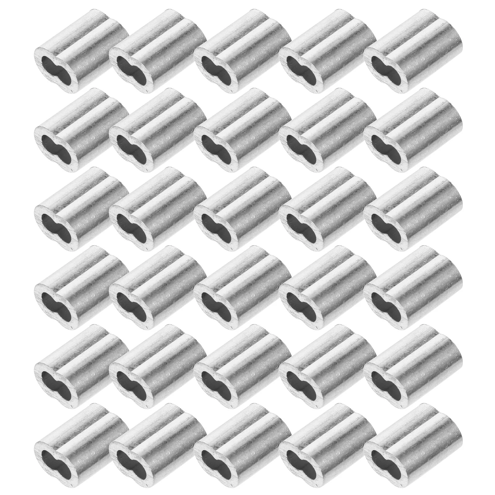 

Sleeve Cable Crimping Wireferrule Ropeferrules Line Crimps Steel Tools 3Mmcopper Tube Leader Hole Kit Aluminum Flat Oval Alloy