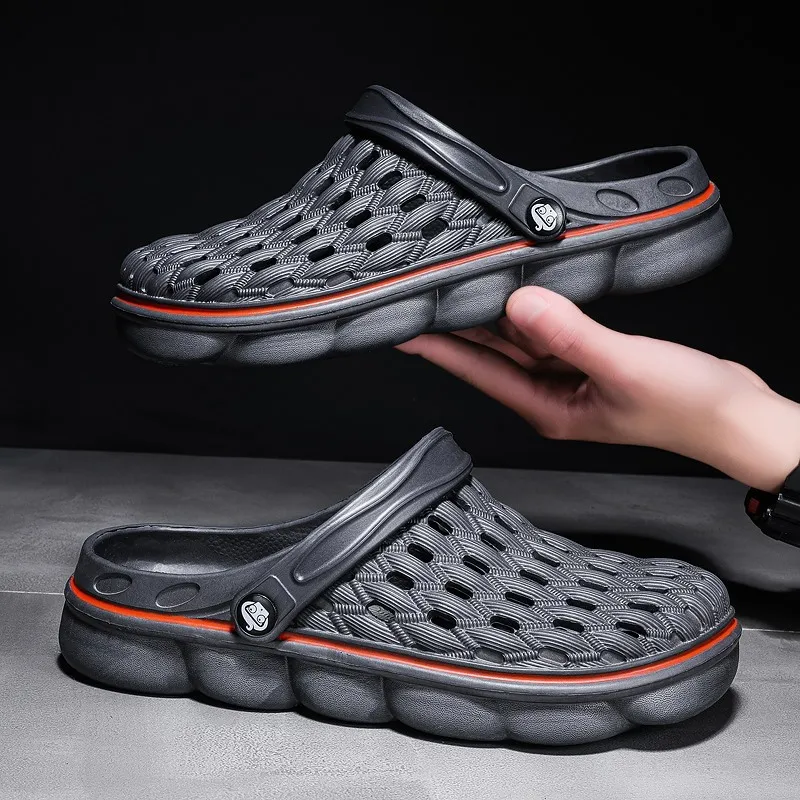 

JIEMIAO 2022 Men Women Slippers Fashion Outdoor Sandals Home Garden Comfy Unisex Fashion Beach Clogs Beach Water Shoes