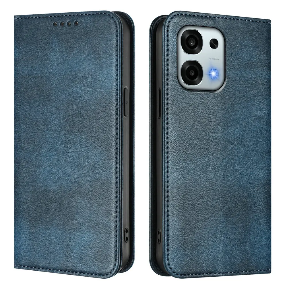 Фото Кожаный чехол-кошелек с RFID-защитой для OPPO A6X A6T A6S A6 Pro 5G 4G, роскошный чехол-книжка для OPPO A5 Pro A5X A6X A6T A6S, магнитный чехол-футляр №3