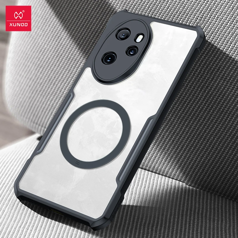 Магнитный чехол Xundd для Huawei Honor 90 100 Pro Магнитная задняя крышка Защитные чехлы