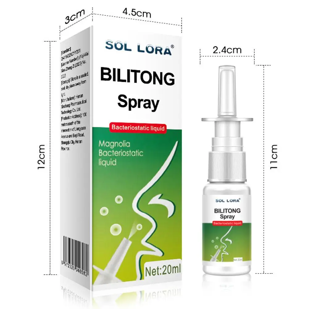 1 шт. назальный спрей для лечения хронического ринита синусита 100% натуральный