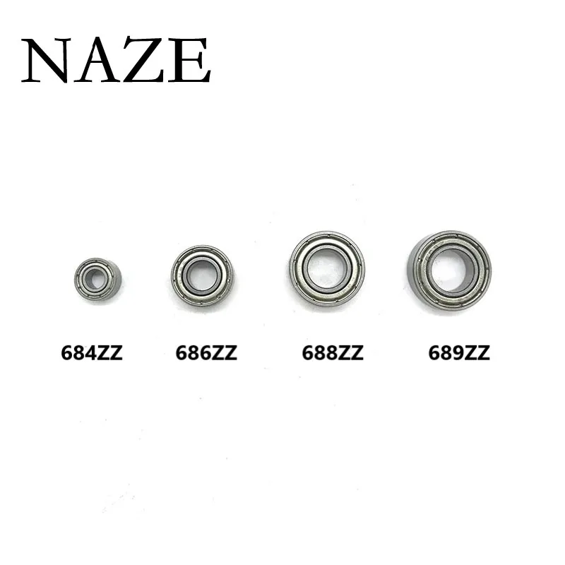 NAZE Miniature ball bearing, deep groove ball bearing 5PCS 683ZZ 684ZZ 685ZZ 686ZZ 687ZZ 688ZZ 689ZZ
