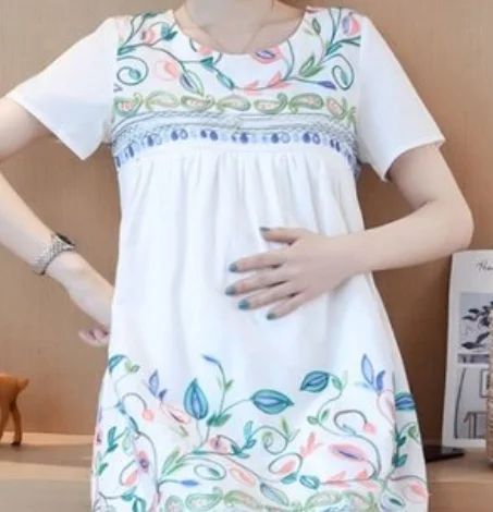 

2023, серая рубашка для беременных, новинка, футболка большого размера для мам, женская одежда, Забавный ребенок