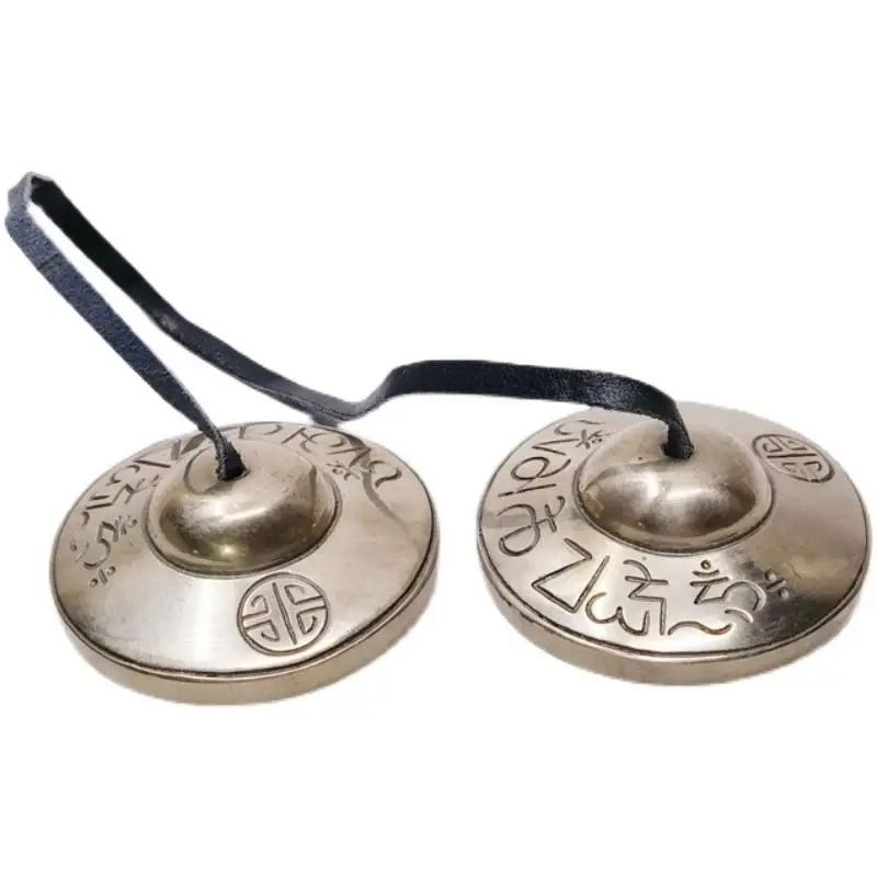 

Vintage Tinkerbell Nepal Ethnic Style Handmade Religious Healing Purify Orff Percussion Musical Instruments for Beginners 2022